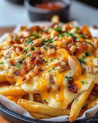 chiken loaded fries